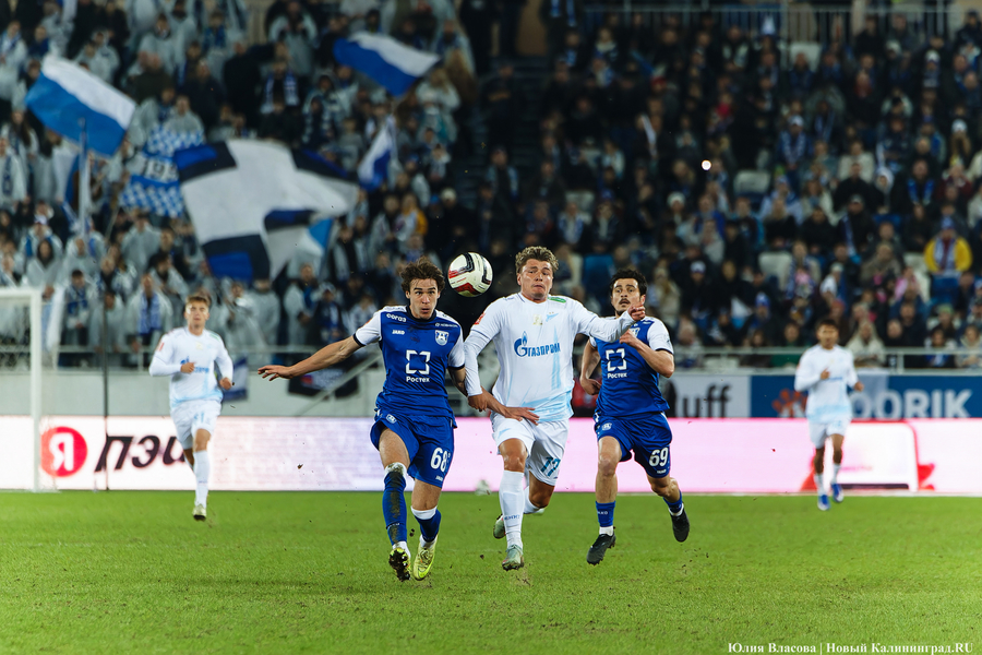 «Три полумомента и ноль голов» «Балтики»: как прошёл матч с «Зенитом» (фото)
