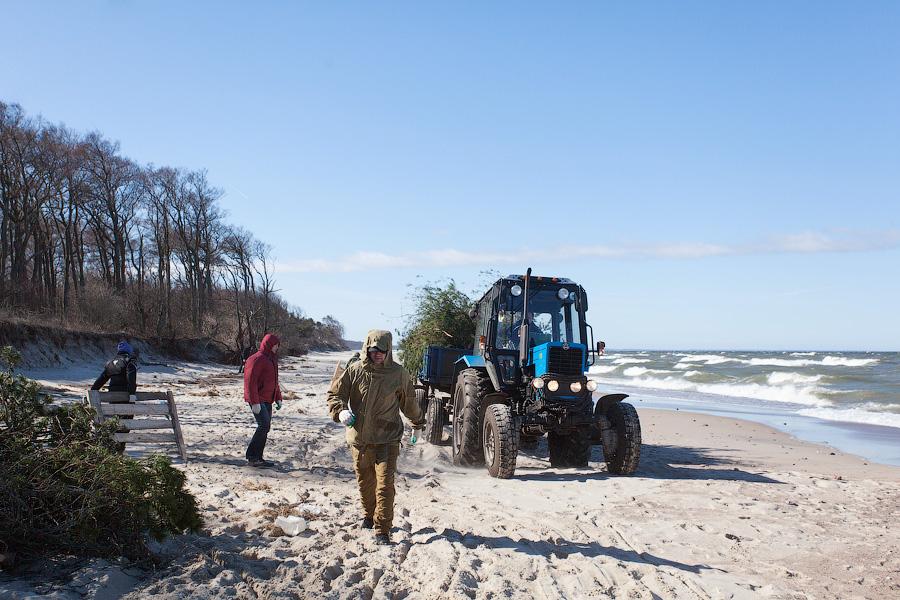 «Спасение косы: любительский вариант»: фоторепортаж «Нового Калининграда.Ru»