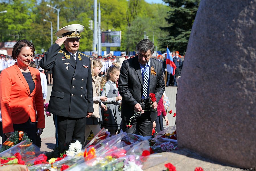 «А этот маленький»: в Калининграде прошел парад кадетов (фото)