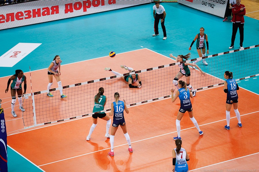 Два «Динамо» подряд: в Калининграде проходит волейбольный «Финал четырех» (фото)