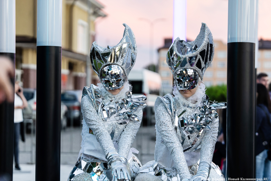 Яркая точка притяжения: как в Гурьевске открывали «Парк света» (фото)