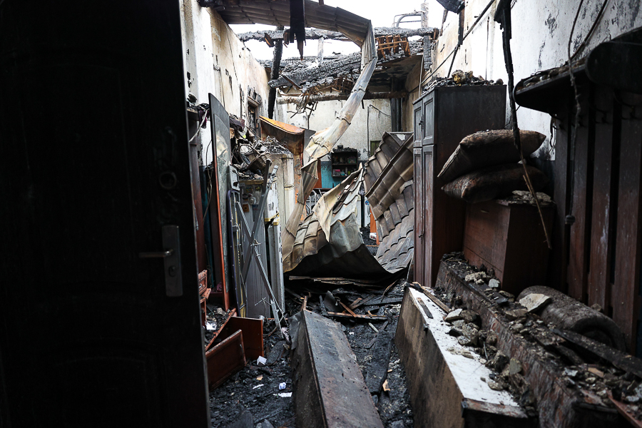 В Калининграде утвердили размер помощи жильцам сгоревшего дома на ул. Артиллерийской