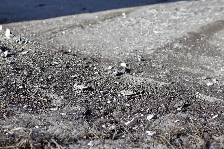 На проспекте Победы ночью демонтировали две из трех шумовых полос (+фото)