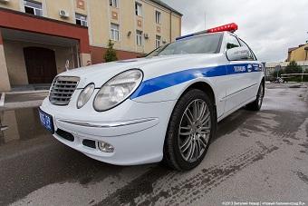 ГИБДД задержала пьяного калининградца без прав за рулем краденого автомобиля 