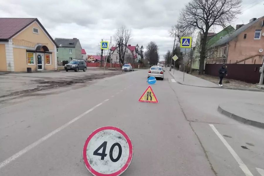 В Гусеве «Опель» сбил 8-летнего ребенка (фото)