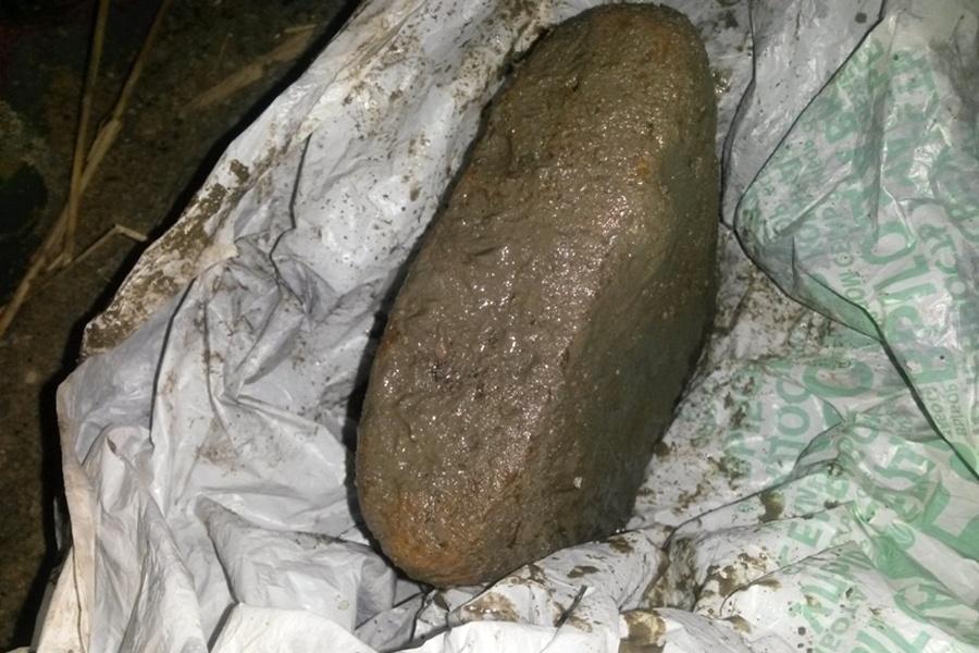 Полиция поймала вора, укравшего на Янтарном комбинате 760-граммовый самородок (фото)