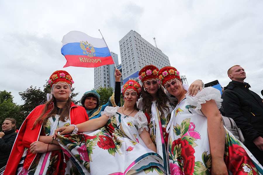 Усы победы: как Калининград болел и радовался за сборную России (фото)