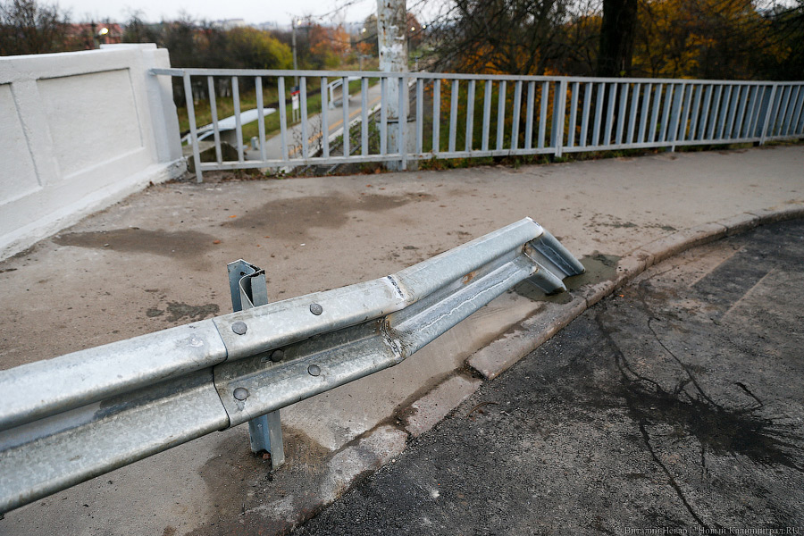 Отбойник на табуретке: мост на улице Киевской открыли для транспорта