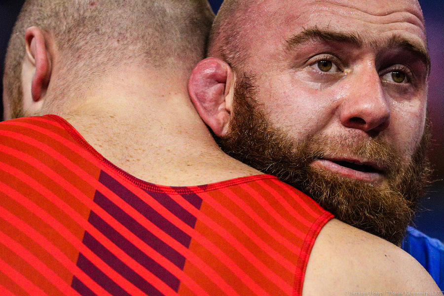 Просто мощь: чемпионат России по греко-римской борьбе идет в Калининграде (фото)