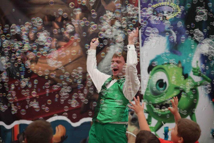Волшебное шоу мыльных пузырей — праздник для взрослых и детей!