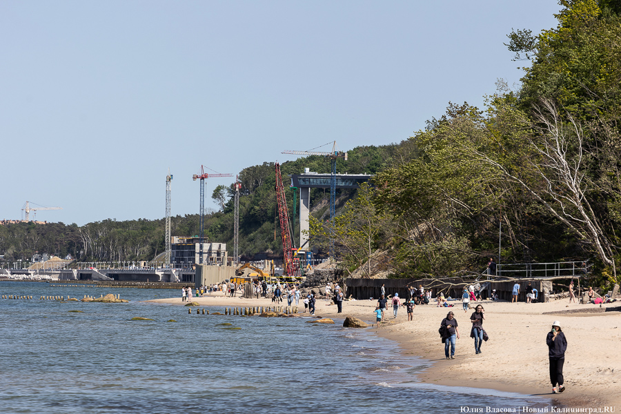 На второй этап намыва пляжа в Светлогорске выделяют 4,5 млрд рублей