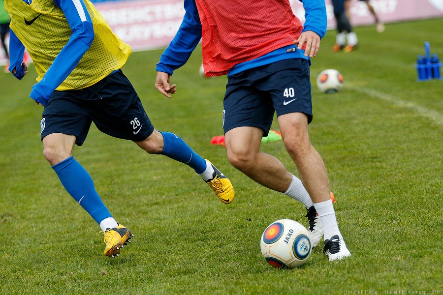 Нужна одна победа: открытая тренировка «Балтики» для СМИ и болельщиков
