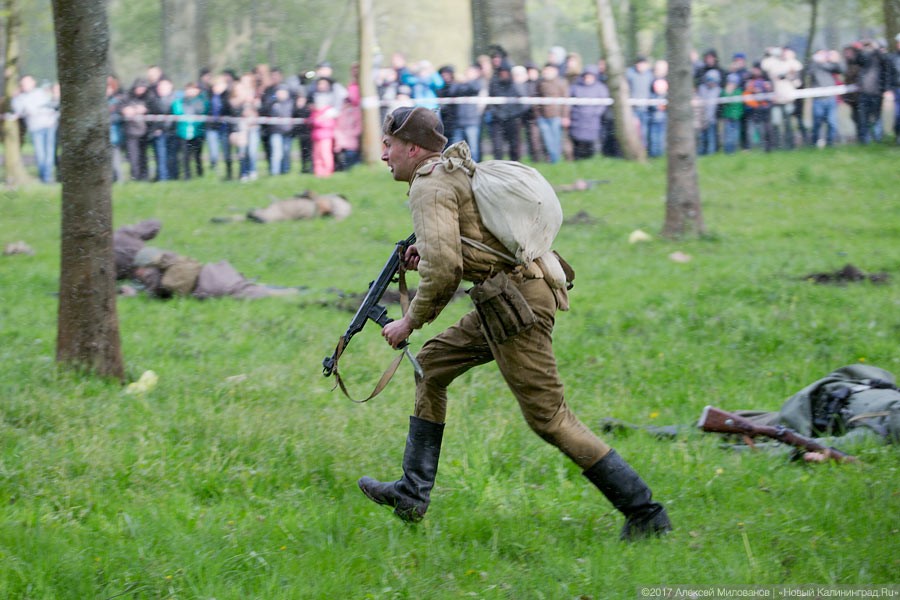 Холодный штурм: военно-историческая реконструкция в Калининграде