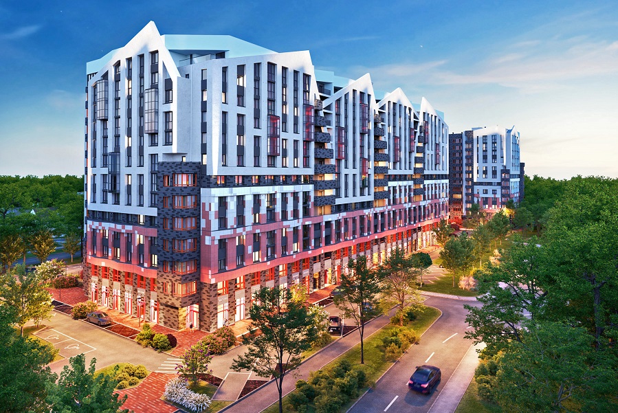 Дома «Строительного треста» вышли в финал конкурса лучших новостроек России