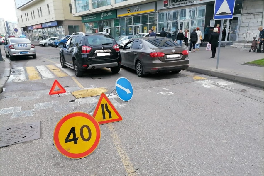 На ул. Вагнера на «зебре» сбили 33-летнюю женщину