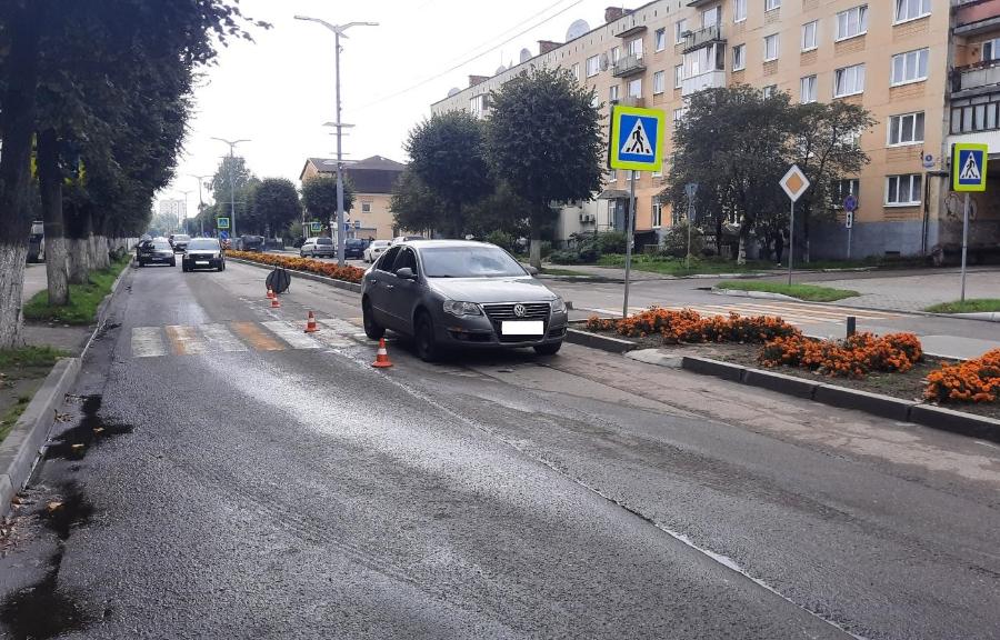 В Светлом на пешеходном переходе сбили велосипедиста