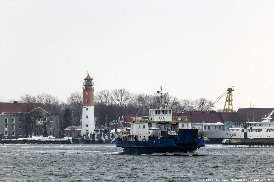 Беспрозванных сообщил, когда паром на Балткосу начнёт ходить по расписанию