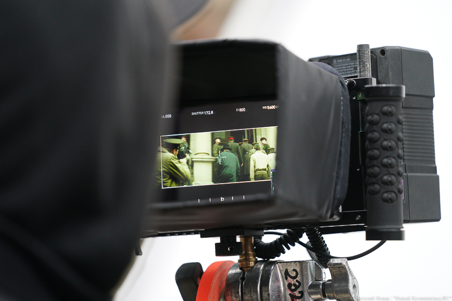 В Калининграде перекрыли улицу Офицерскую из-за съемок сериала «ГДР» (фото)