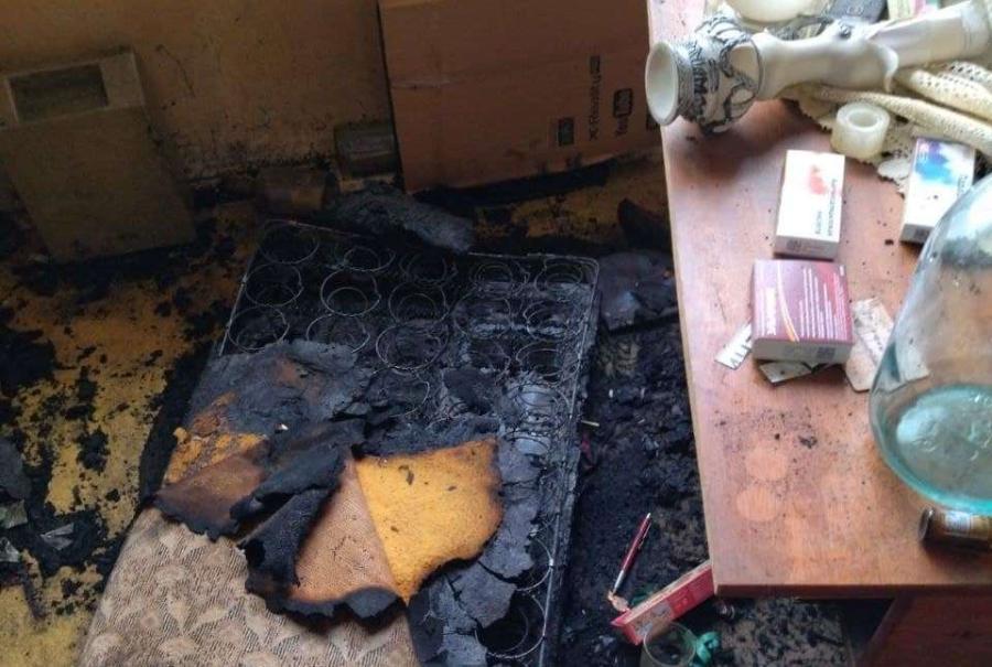 В Калининграде при пожаре  на восьмом этаже жилого дома погиб мужчина