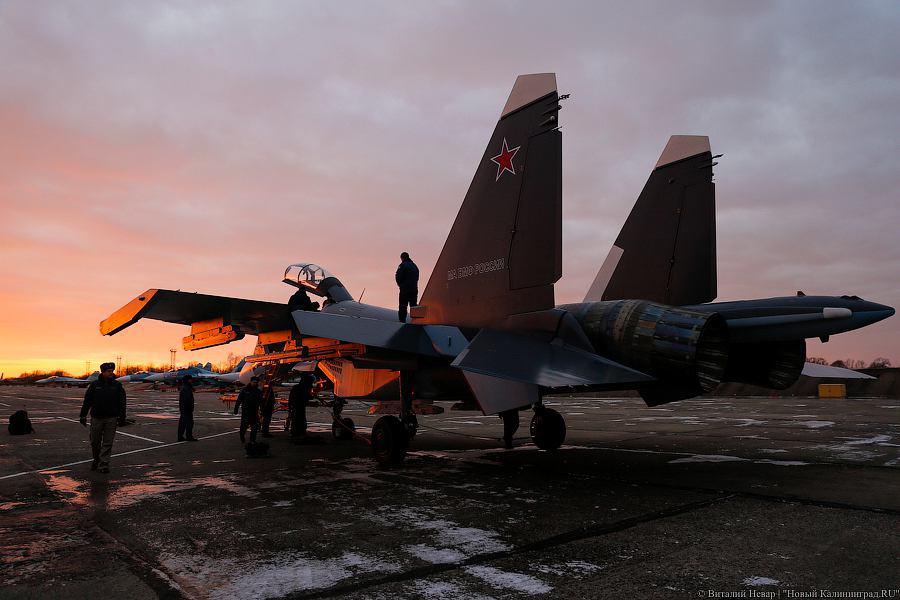 В Черняховск прибыл новейший истребитель Су-30 СМ