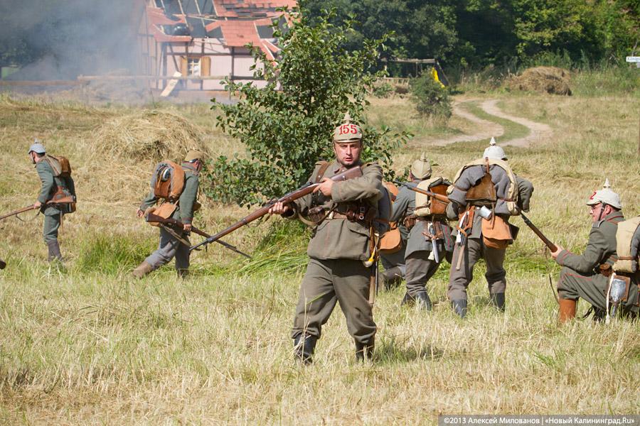 Казаки и броневики: реконструкция сражения Первой мировой войны под Гусевом