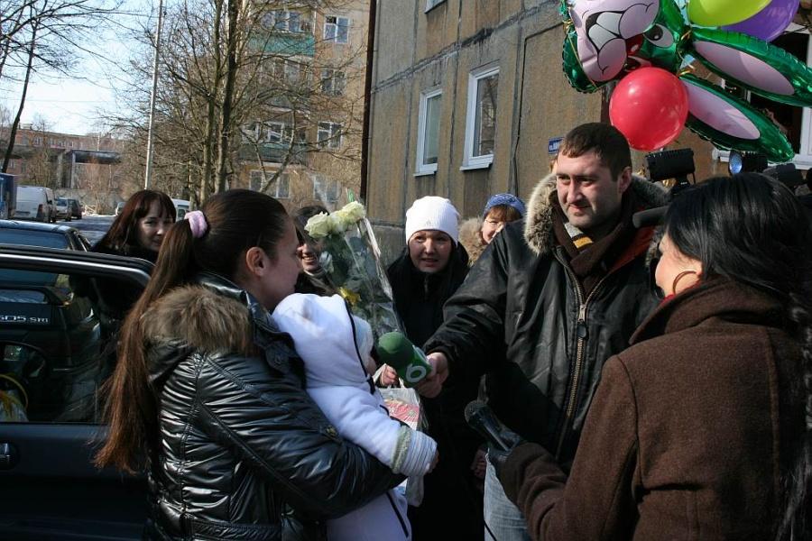 Маленький Жора вернулся домой : фоторепортаж Нового Калининград.Ru