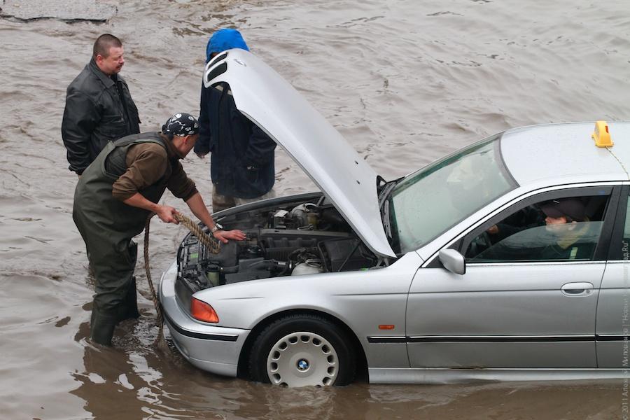 "Наводнение по-калининградски": фоторепортаж "Нового Калининграда.Ru"