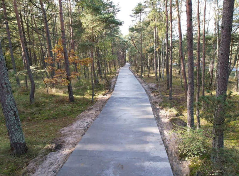 Правоохранители проверяют подрядчика велодорожки на Куршской косе