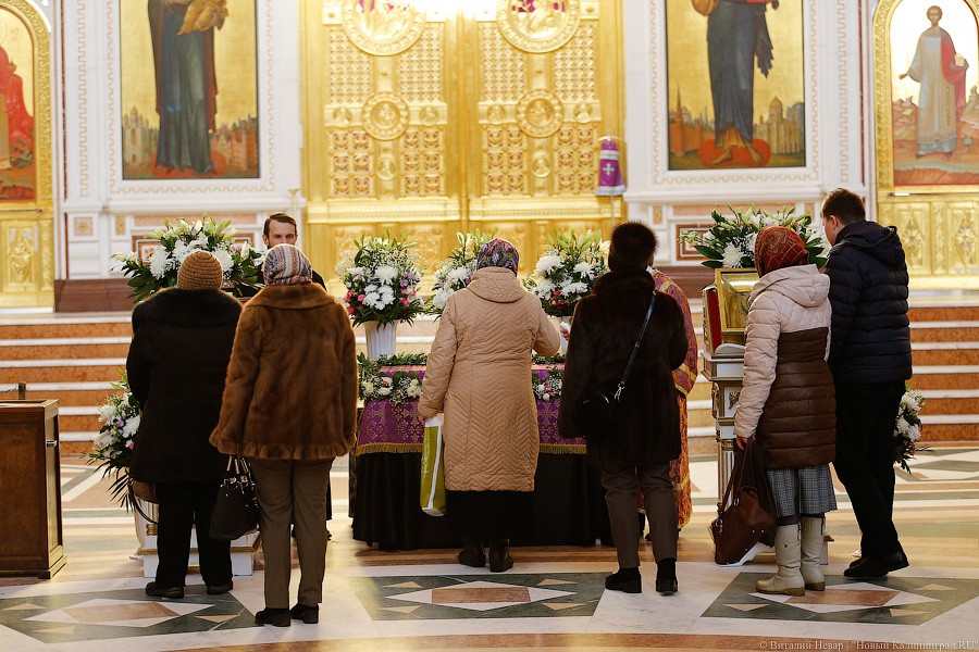 От психбольницы до лавры: в Калининград привезли православные реликвии (фото)