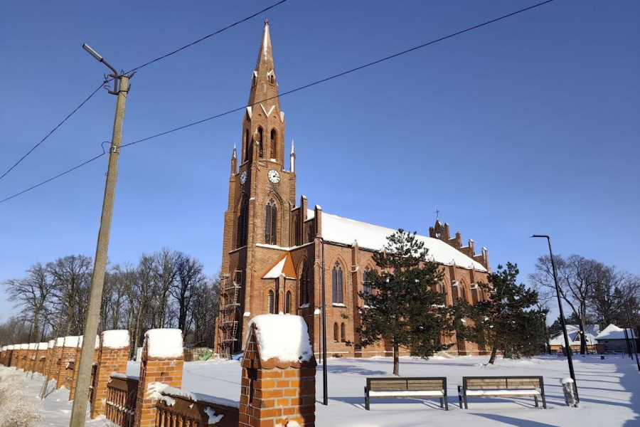 Работы в кирхе Славска обещают закончить лишь к концу 2026 года (фото)