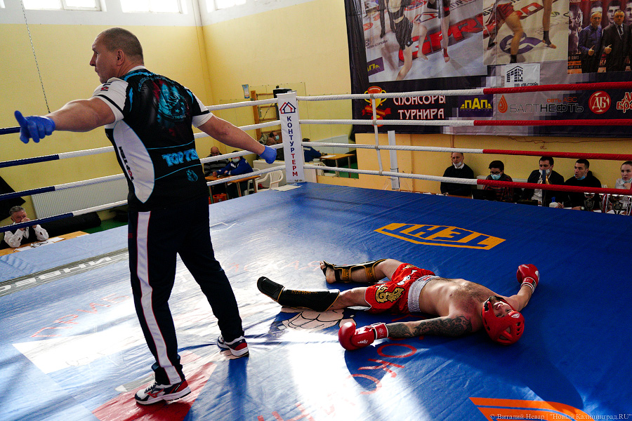 «Ударный» день: в Калининграде прошел чемпионат области по кикбоксингу