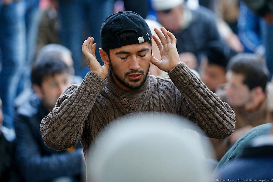 Молитва с селфи: мусульмане отметили Курбан-байрам в Южном парке (фото)
