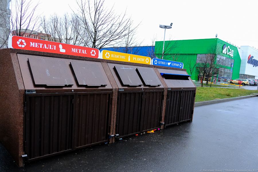 Горвласти объявили об установке контейнеров для раздельного сбора мусора еще по 71 адресу