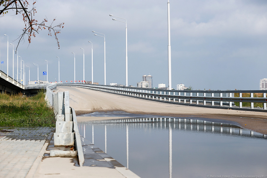 Дорожка для водного велосипеда: как тонут окрестности стадиона в Калининграде