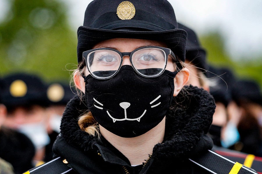 Коронавирусная репетиция: как пешие расчеты готовились к параду в Чкаловске