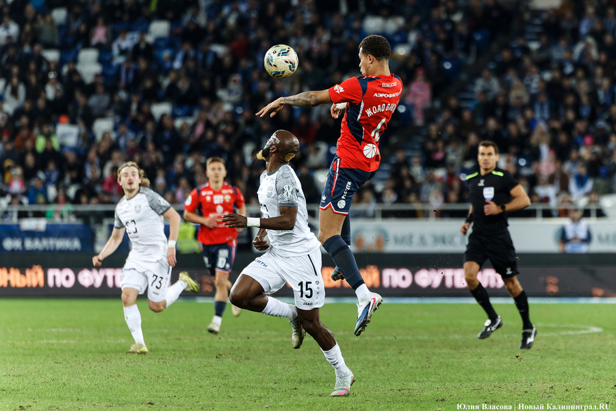 «Запредельный градус матча»: как прошла игра между «Балтикой» и ЦСКА (фото)
