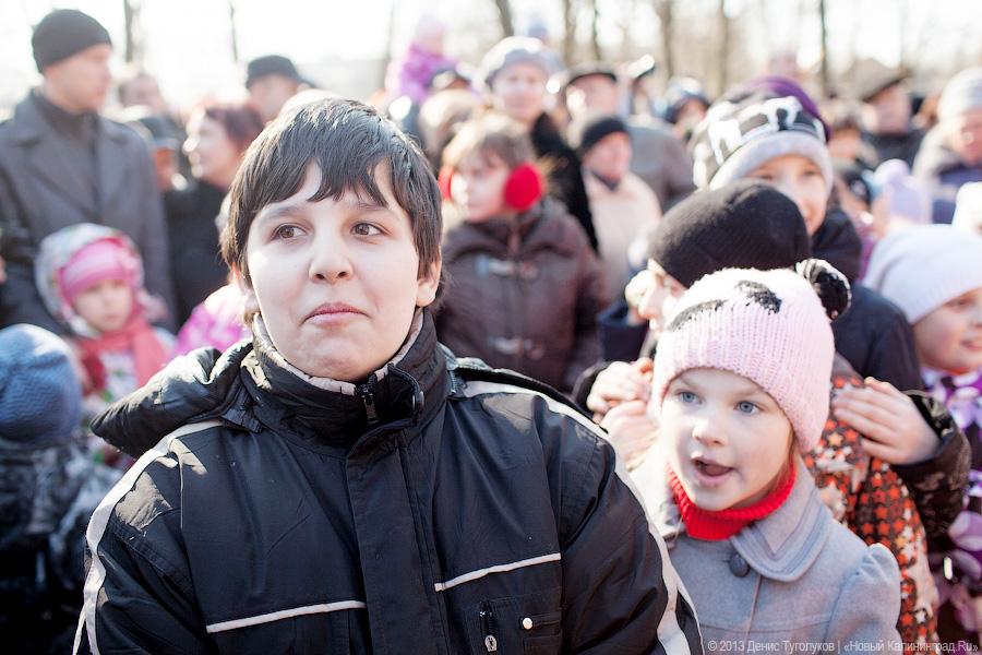 «Блинный бег»: первый городской забег с блинами на Масленицу (+видео)