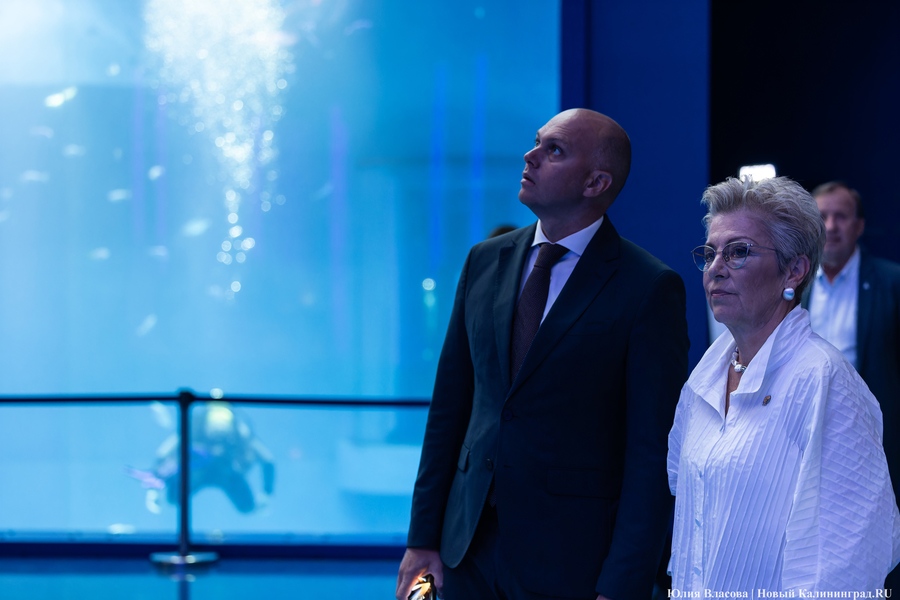 «Земля убывает»: как в Калининграде прошло официальное открытие «Планеты Океан»