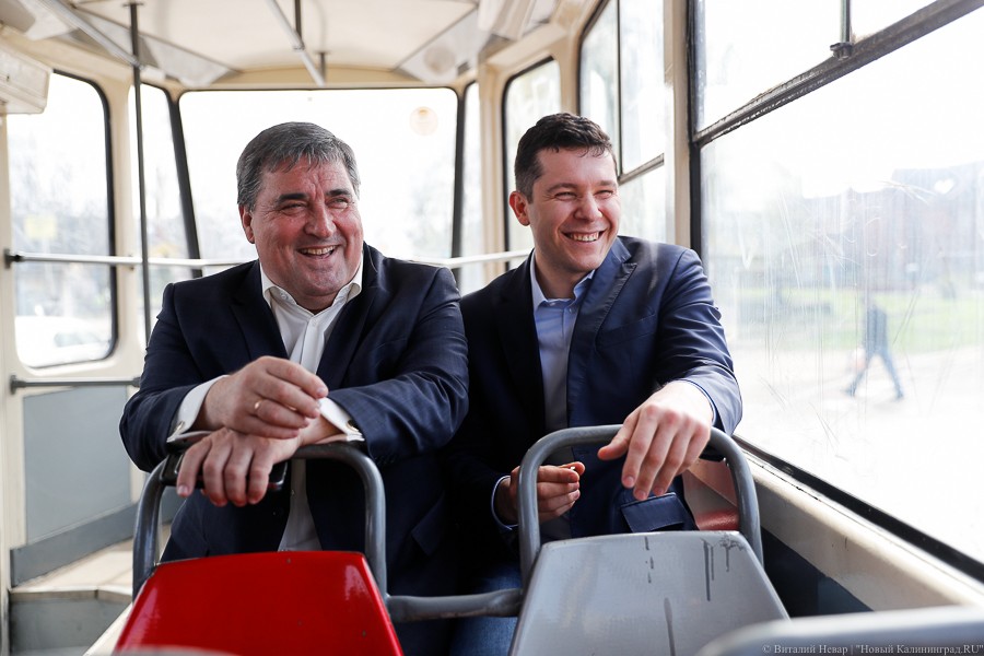 Силанов назвал «символичной» свою поездку на трамвае