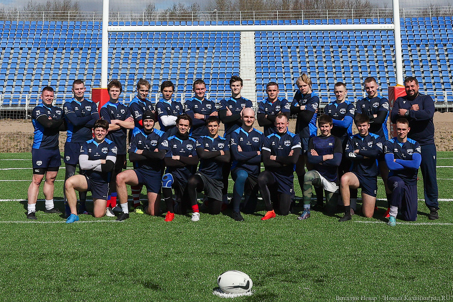 «Балтийский шторм»: в Калининградской области создали профессиональную команду по регби (фото)