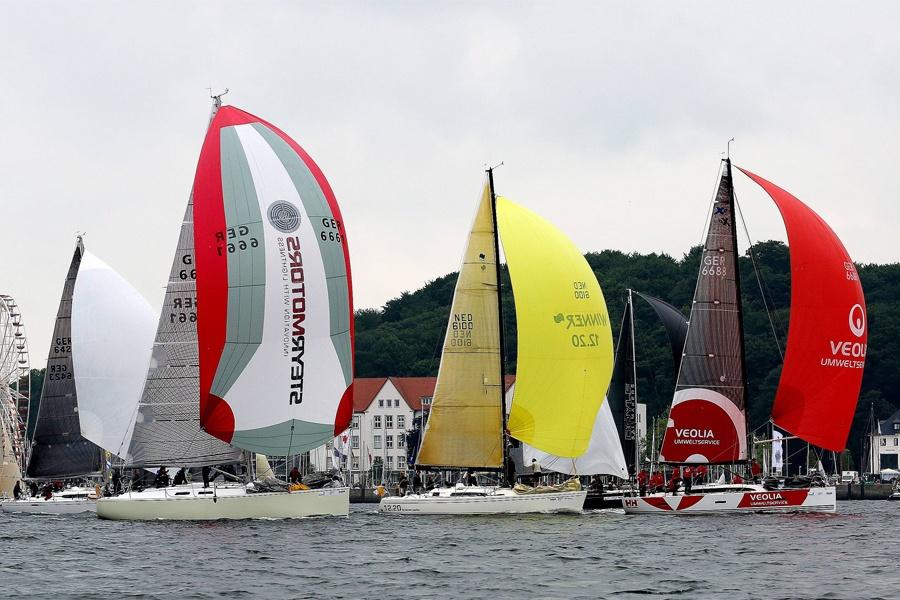 Калининградские яхтсмены приняли участие в Кильской неделе