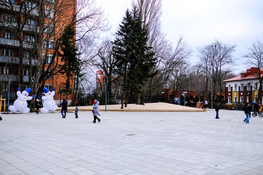 Плитка на плитке: как выглядит центр Зеленоградска во время реконструкции (фото)