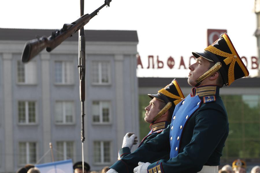 14 мая 2011: выступление Президентского полка
