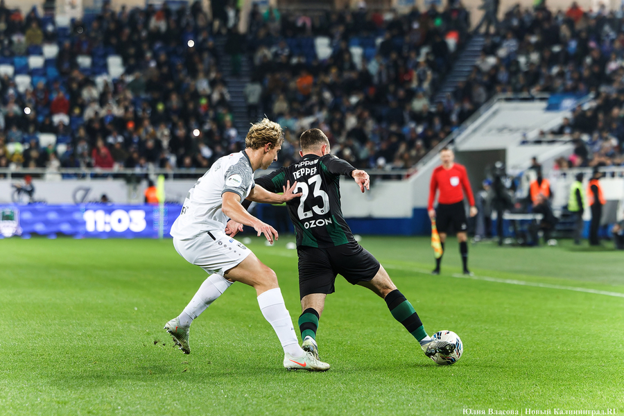 Ничья почти равна победе: как «Балтика» пободалась с «Краснодаром» (фото)
