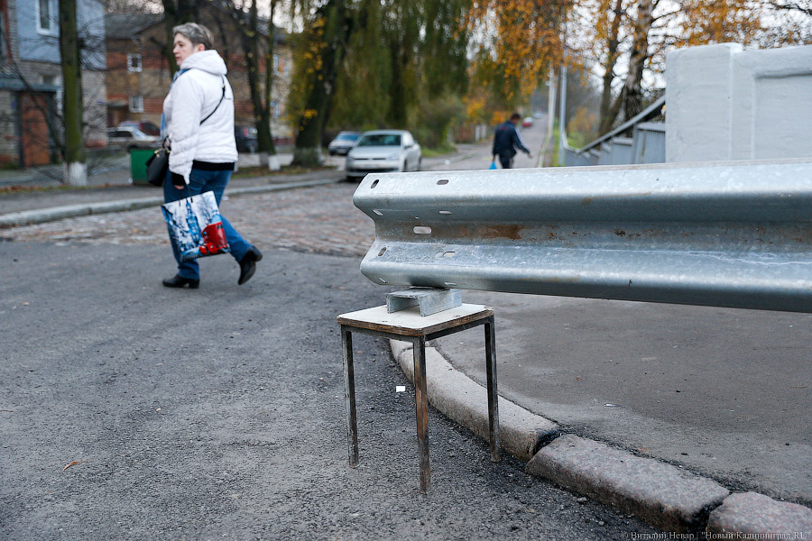 Отбойник на табуретке: мост на улице Киевской открыли для транспорта