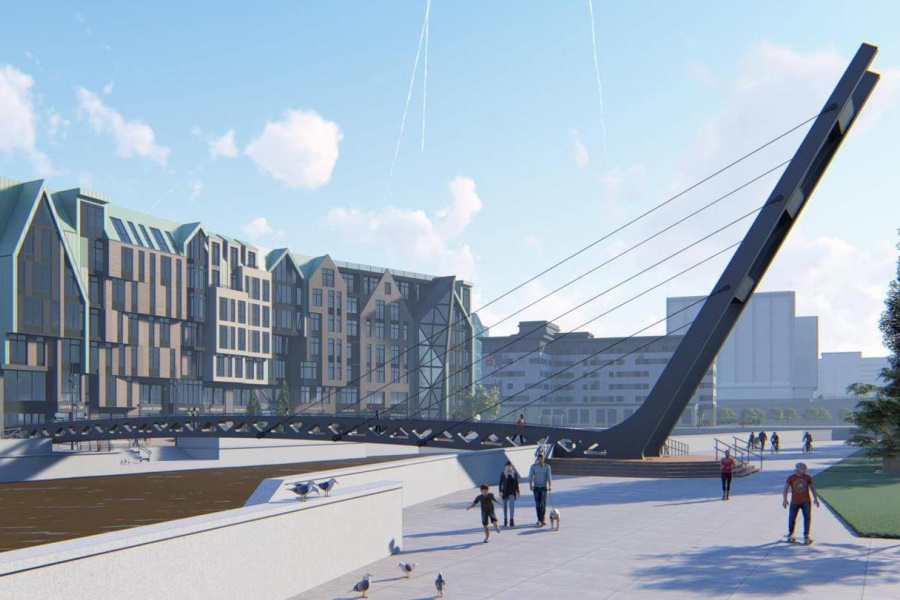 В Калининграде объявлен конкурс на строительство Философского моста (фото)