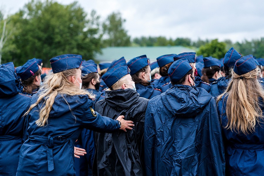 Коронавирусная репетиция: как пешие расчеты готовились к параду в Чкаловске