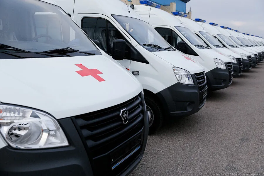 В Калининградской области хотят заменить треть автомобилей «скорой» в 2026 году