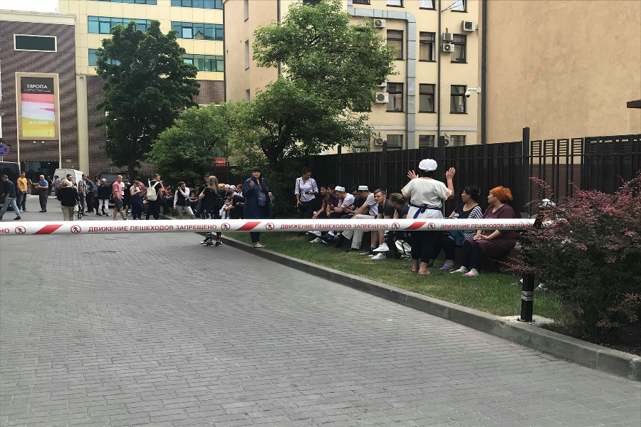 В Калининграде снова эвакуировали ТРЦ «Европа» (фото)