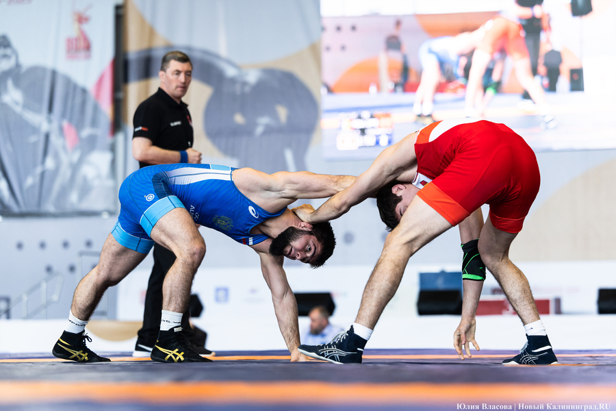На пределе сил: в Калининграде прошел турнир по борьбе на Кубок Андрея Шумилина (фото)
